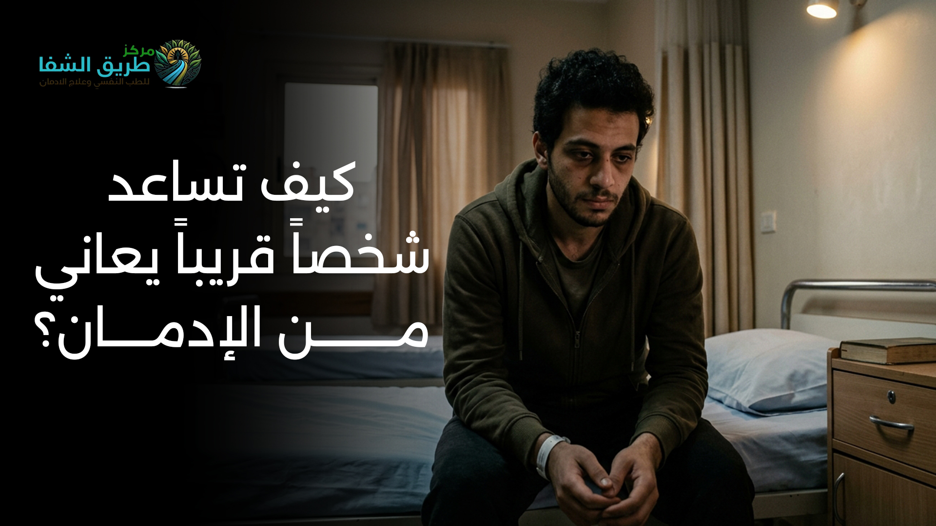 كيف تساعد شخصاً قريباً يعاني من الإدمان؟